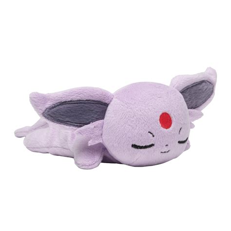 Pokemon Center 2018 Kuttari Series Espeon Plush Toy Sleeping Version