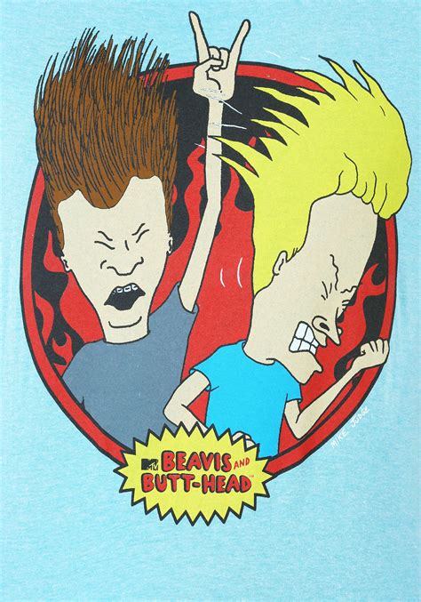 Beavis And Butthead Headbangers Law T Shirt