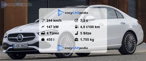 Mercedes C D W Technische Daten Jetzig Leistung