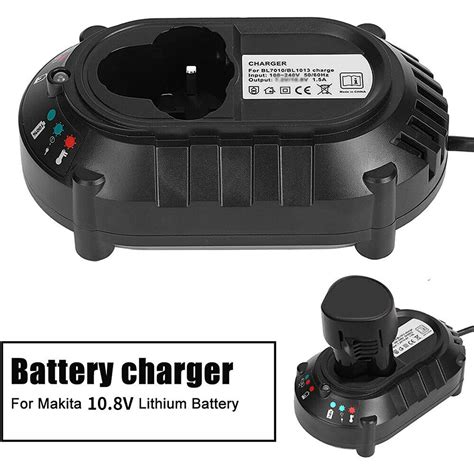 DC10WA 10 8V Fast Battery Charger Li Ion Battery For Makita BL1013