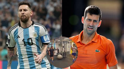 Qué mirás bobo Novak Djokovic se mofa e imita a Messi El Siglo