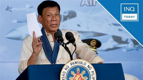 Duterte Denies He Conceded Anything In Wps Deal With China Inqtoday