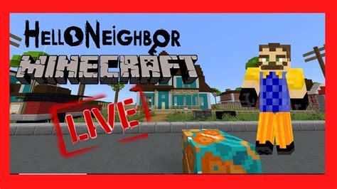 Hello Neighbor Act 1 In Minecraft Minecraft Map