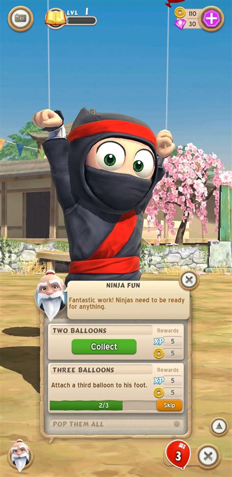 Clumsy Ninja Logo