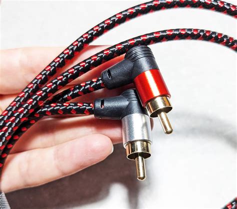 Кабель 2RCA Jack 3 5мм 1 метр штекера 90 ID 1402666946 цена 238