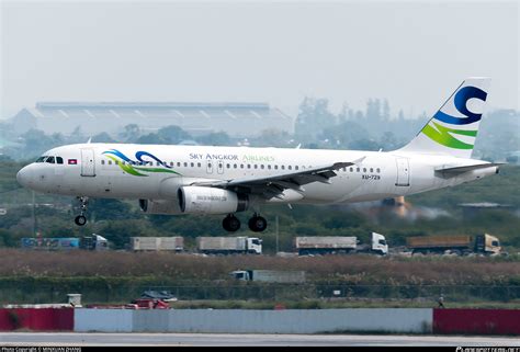 XU 729 Sky Angkor Airlines Airbus A320 232 Photo By MINXUAN ZHANG ID