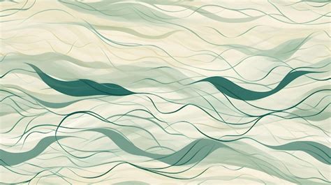 Premium AI Image | Green underwater seaweed seamless pattern background