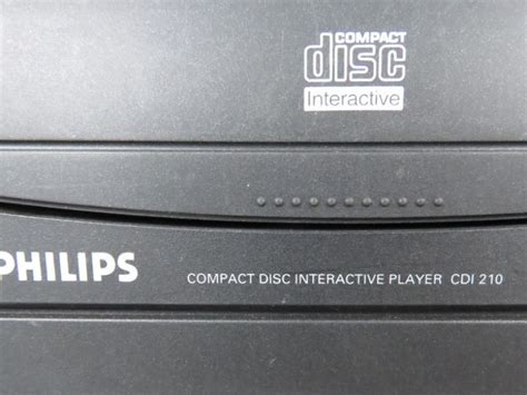 Philips Compact Disc Ineractie Player CDI 210 Getest Zonder Garantie