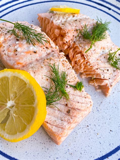 Simple Poached Salmon Tastefully Grace