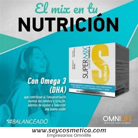 Super Mix Omnilife Para Que Sirve Qu Beneficios Tiene