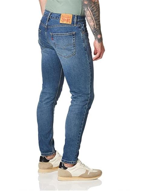 Levis Slim Taper Fit Stretch Jeans Goldenrod