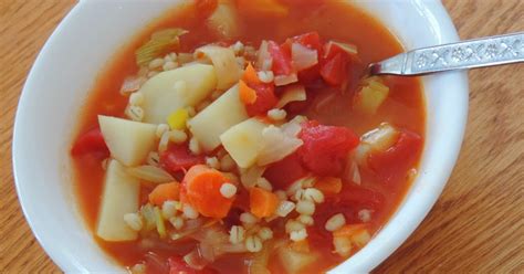 Maman Mélanie cuisine Soupe aux légumes et à l orge