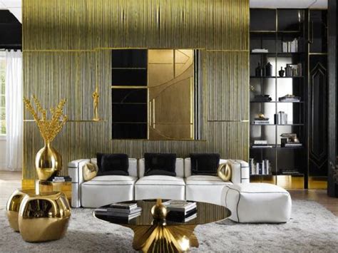 Black And Gold Living Room Decor Ideas And Inspiration