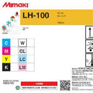 Black Mimaki Ink Cartridge LH 100 UV Curable Ink 1000cc