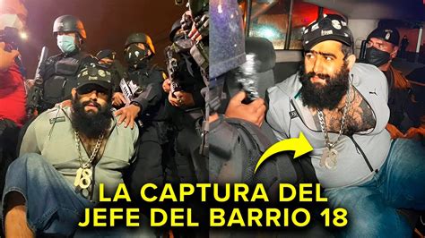 As Capturaron Al Jefe Pandillero De El Barrio El Lobo En