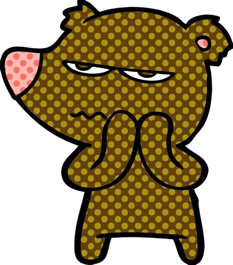 angry bear cartoon 12416605 Vector Art at Vecteezy