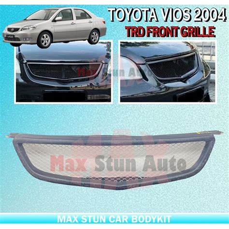 Toyota Vios Trd Look Front Grille Grill Trd Sarung Depan For