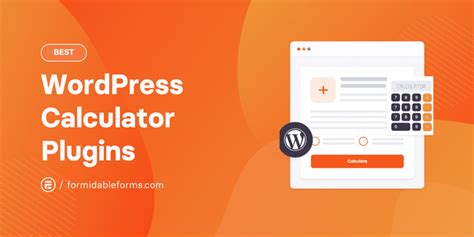 Best Wordpress Calculator Plugins In Compared