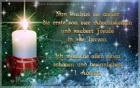 Pin Von Siegrid Thon Auf Weihnachten Sch Nen Ersten Advent Gedanken