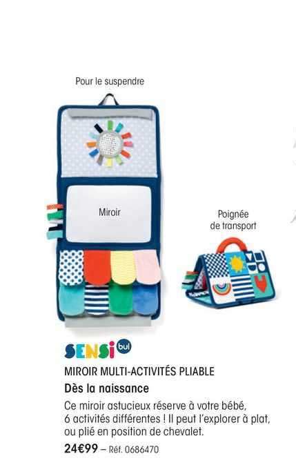 Promo Sensi Miroir Multi Activit S Pliable Chez Oxybul Icatalogue Fr