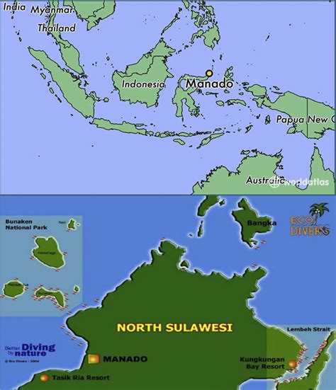 Location of Manado. It is located in North Celebes (Sulawesi Island),... | Download Scientific ...