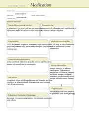 Betamethasone Docx ACTIVE LEARNING TEMPLATE Medication STUDENT NAME