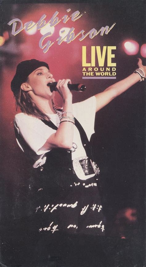 Debbie Gibson Live Around The World [vhs] Gibson Debbie