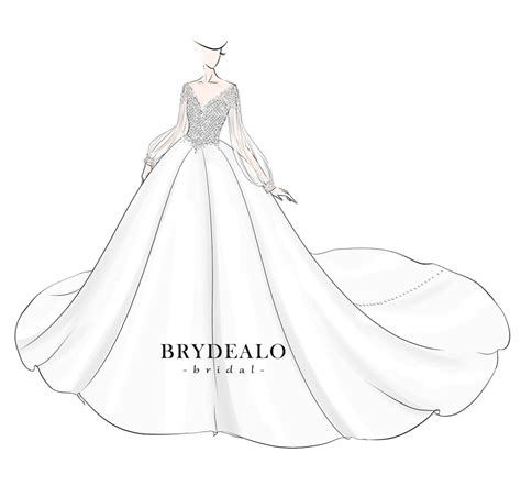 Ball Gown Wedding Dress Sketch Wedding Dress Sketches Wedding Dress