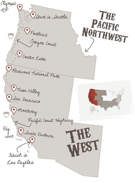 Ultimate West Coast Road Trip | The American Road Trip Company | West ...