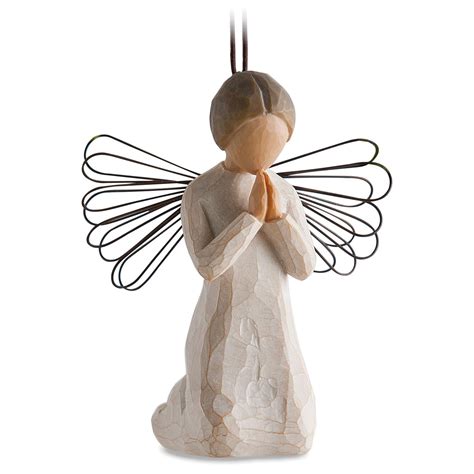 Willow Tree® Angel Of Prayer Ornament Specialty Ornaments Hallmark