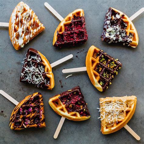 FYI The Recipe Of These Waffle Pops Is On My Blog Now Link In Bio