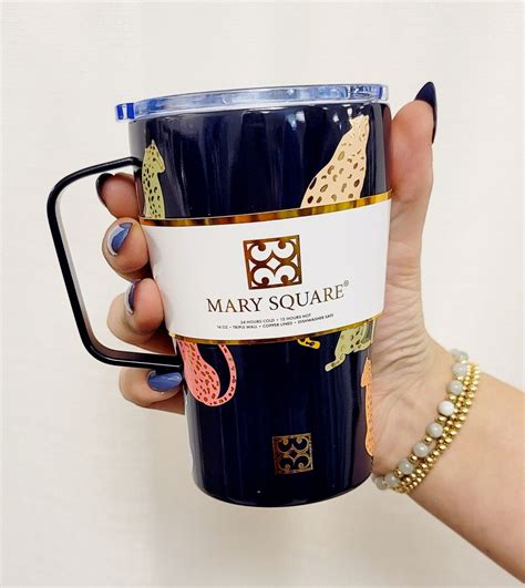 Mary Square Stainless Curved Tumbler