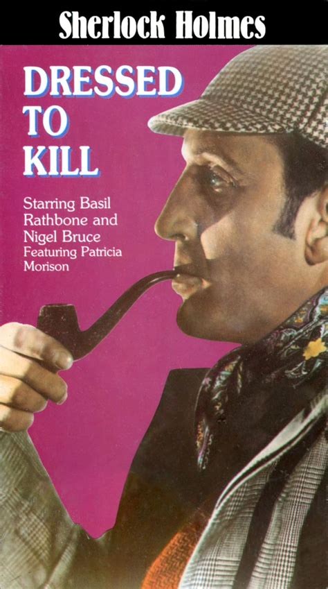 Dressed To Kill VHS Basil Rathbone Nigel Bruce Patricia Morison