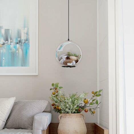 COMELY Modern Hanging Lamp Mirror Lamp Spherical Suspension Lamp With