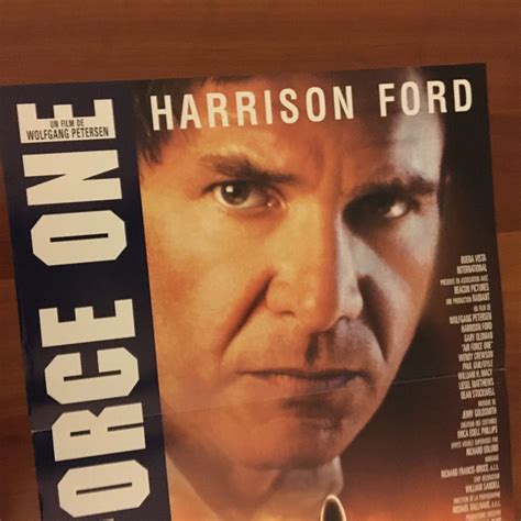 Air Force One Harrison Ford Gary Oldman Affiche De Cinéma French Movie Poster Ebay