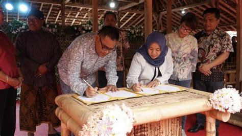 Kerjasama Pertamina Foundation Bupati Wujudkan UMKM Sleman Naik Kelas