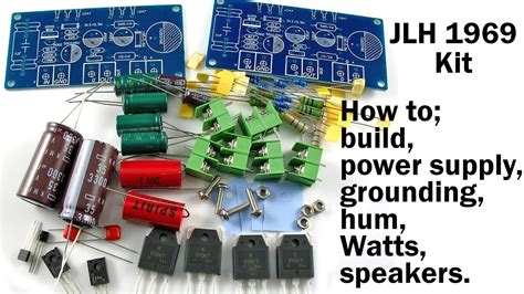 JLH 1969 Class A Amplifier Kit Build Power Supply Grounding