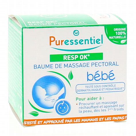 Puressentiel Resp Ok Baume De Massage Pectoral B B Pot Ml