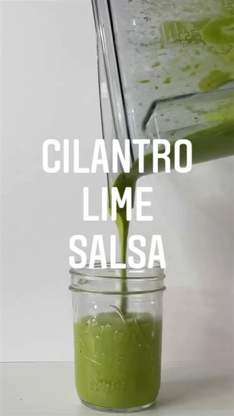 Cilantro Lime Salsa Artofit