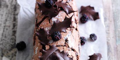 This Chocolate Roulade With Boozy Blackberries Is A Chocolate Lover S