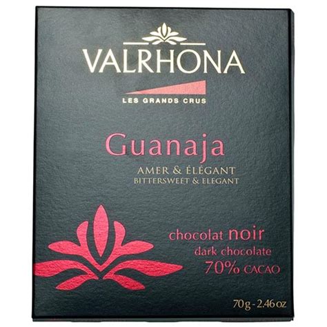 Valrhona Guanaja Dark Chocolate Bar 70 By Valrhona From France Buy