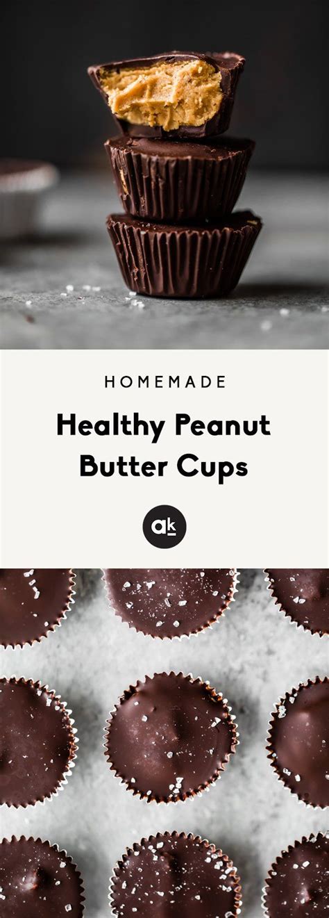 Homemade Healthy Peanut Butter Cups Ambitious Kitchen Recipe Healthy Peanut Butter Cups