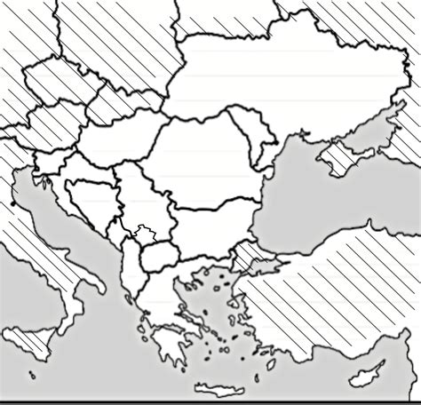 Political Map Of Southern Europe Lynda Ronalda