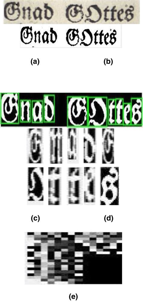 A Input Image B Binarized Output C Bounding Box Based Segmentation D Download Scientific