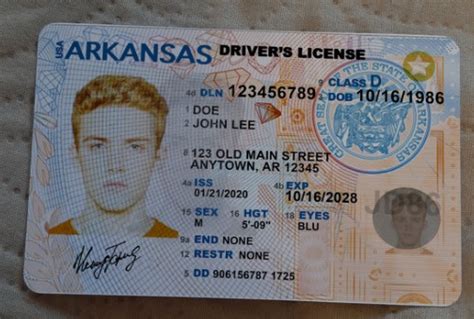 Arkansas Fake ID Stealth Documents