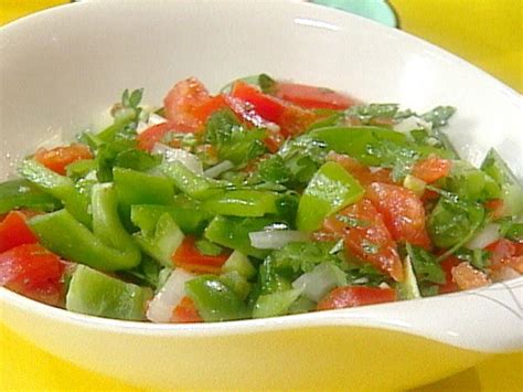 Green Pepper And Tomato Salad Recipe Rachael Ray Food Network