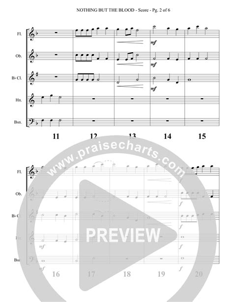 Nothing But The Blood (Instrumental) (Foster Music Group / Arr. Joshua