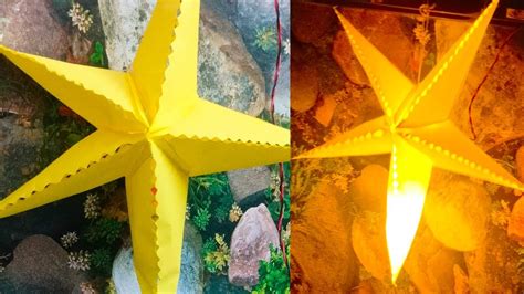 How To Make Christmas Star 🌟 Diy Christmas Decoration Easy Paper