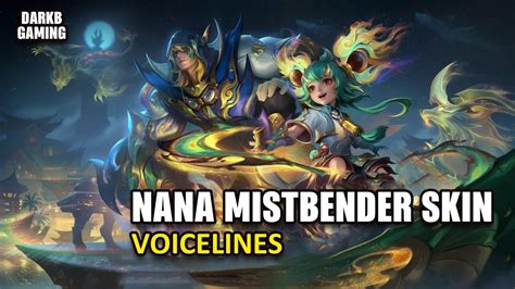 Nana Mistbender Skin Voicelines Mobile Legends Youtube