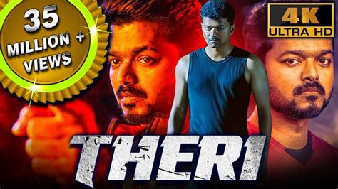 Theri 4K Thalapathy Vijay Blockbuster Action Thriller Movie